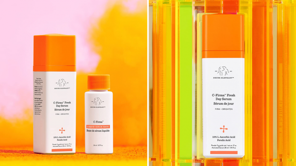 A vitamin c serum from Drunk Elephant.