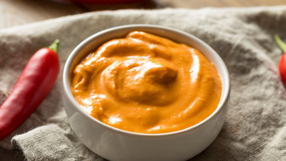 Bowl of spicy mayo